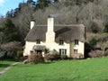 English Thatched Cottage Royalty Free Stock Photo