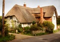 English Thatched Village Cottage