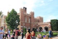 Old English town in countries pavilion at Epcot