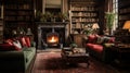 English traditional living room