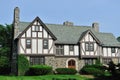 English Tudor house exterior