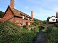 English Village Cottage Royalty Free Stock Photo