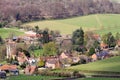 An English Village Landscape Royalty Free Stock Photo