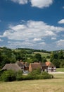 English village scene Royalty Free Stock Photo