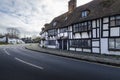 English village with timber framed houses, Biddenden, Kent. UK Royalty Free Stock Photo