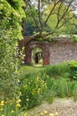 An English Walled Garden Royalty Free Stock Photo