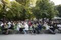 Englisher Garten in Munich Royalty Free Stock Photo