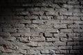 Engraved by prisonners Auschwitz concentration camp inside barrack bricks wall