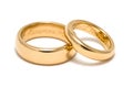 Engraved rings Royalty Free Stock Photo