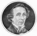 Portrait of Hans Christian Anderson