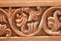 Engraving structure in jain temple Royalty Free Stock Photo