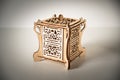 Engraving wooden box