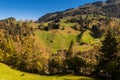 Engstligental south of Adelboden in the Alps Switzerland