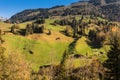 Engstligental south of Adelboden in the Alps Switzerland