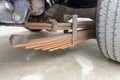 Enhance leaf Spring in car