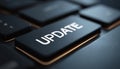 Enhance Your Business Technology With The Latest Software Update And Computer Program Upgrade On Royalty Free Stock Photo