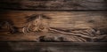 Grungy Wood Plank Texture: Worn Aged Surface for Unique Designs - Generative AI Art Royalty Free Stock Photo