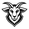 Enhance Your Design with a High-Quality Goat Silhouette Vector Illustration Project File.