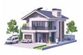 Enhance your home with camera-based electronic security, using signal strength in a protective, networked environment.