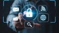 Enhanced digital security measures Royalty Free Stock Photo