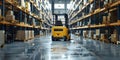 Enhanced Warehouse Organization: AI and Robotics-Powered Automated Forklift Shrinks Arrangement