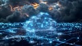 Enhancing Business Technology and Art with Cybersecurity and AI-Driven Cloud Network Security.