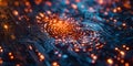 Enhancing Cybersecurity with Fingerprint Scan Technology. Concept Fingerprint Scanning,