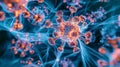 Enhancing infection control strategies through abstract visualization of microbial patterns in science and health applications