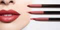 Enhancing Lip Contour with Cosmetic Pencils. Generative ai