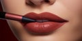 Enhancing Lip Contour with Cosmetic Pencils. Generative ai