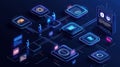 Enhancing Technical Support Customer Service Workflow through Optimized Iconography and Dark Aesthetics