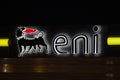 ENI SpA illuminated sign