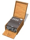 Enigma Machine Royalty Free Stock Photo