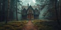 Enigmatic Aura Surrounds Mysterious Forest Dwelling, Dripping With Unease