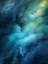 Enigmatic Depths - A Moody and Atmospheric Abstract Print