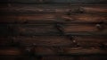 Enigmatic Depths Unveiled: Intricately Textured Dark Wood Background with Richly Patterned Planks - AI Generative
