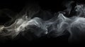 Ethereal Whispers: Enigmatic White Smoke in Solitude