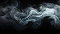 Mystical Whispers: Enigmatic White Smoke in Solitude