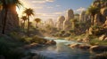 Enigmatic Tropics: Tracing An Early Line Through A Desert Oasis