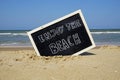 Enjoy the beach written