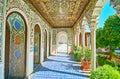 Enjoy the beauty of Zinat Ol-Molk mansion in Shiraz, Iran Royalty Free Stock Photo