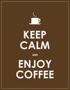 enjoy coffee