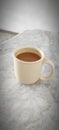 enjoy a cup of coffee for moodbooster Royalty Free Stock Photo