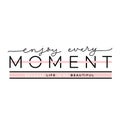 Enjoy every moment because life is so beautiful poster Royalty Free Stock Photo