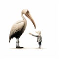 Pelican Art By Jon Klassen With Snicker Emoji