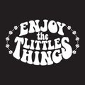 Enjoy the little things. Classic psychedelic 60s and 70s lettering.