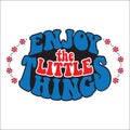 Enjoy the little things. Classic psychedelic 60s and 70s lettering.