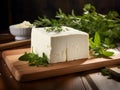 Experience the Rich Flavor: Fresh Natural Greek Feta Cheese Block!