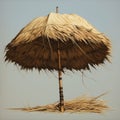 Under the Majestic Thatch Umbrella: A Surreal Hideaway Experience