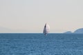 Afternoon Tranquility: Ship on the Bosphorus Strait